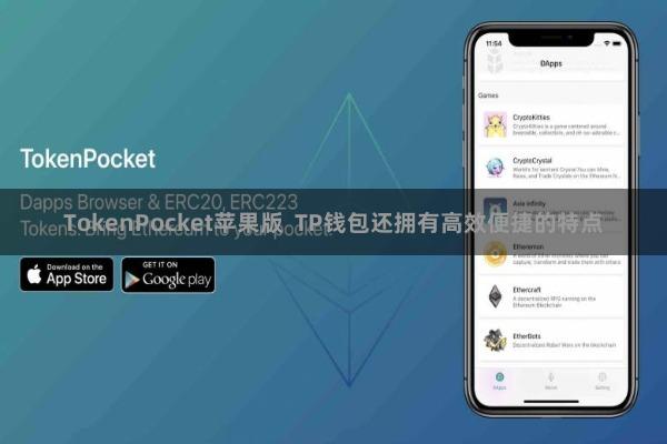 TokenPocket苹果版  TP钱包还拥有高效便捷的特点